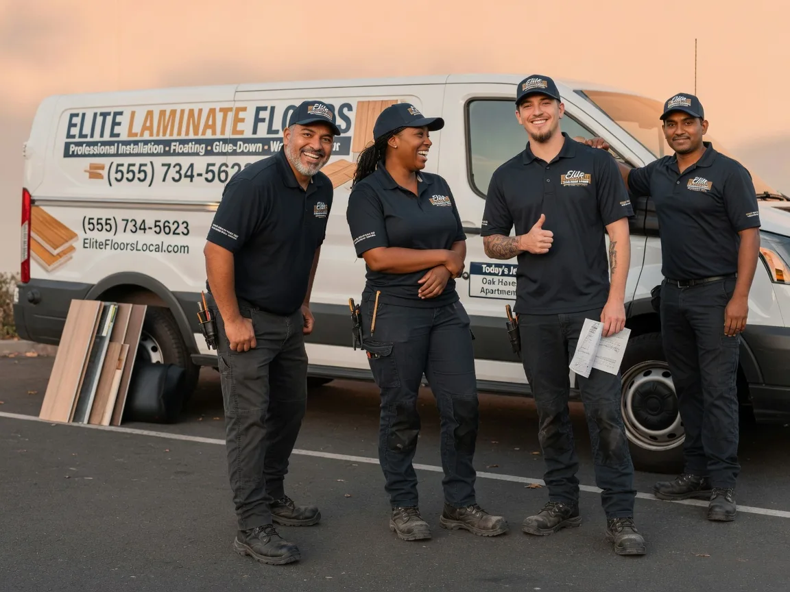 Laminate flooring installation company in Marienthal, KS